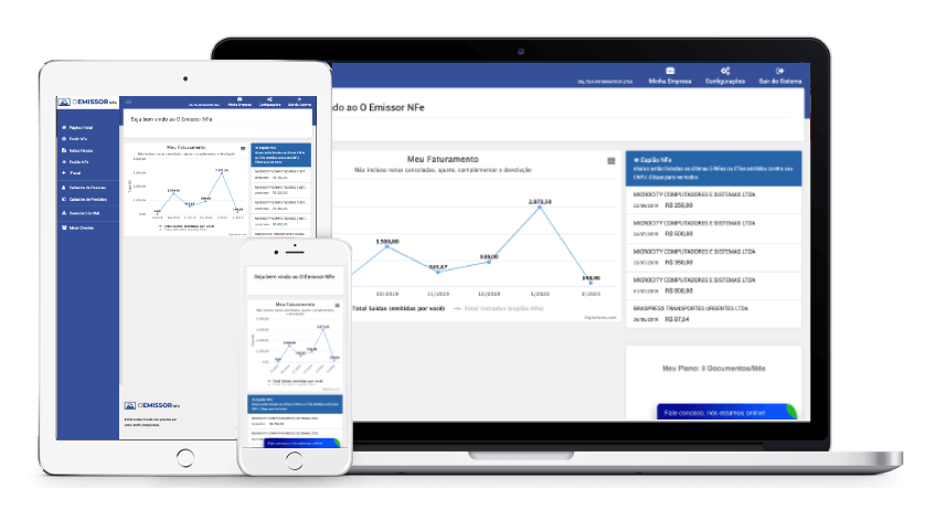 sistemas para emissão e notas fiscais